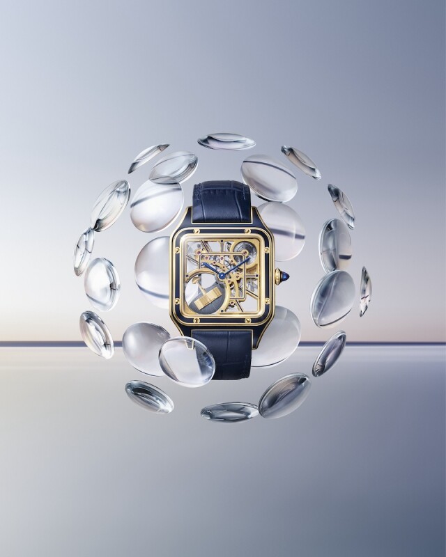 Cartier Santos-Dumont 鏤空腕錶