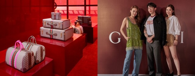 Gucci Ancora 慶祝活動雲集香港巨星！以沉浸式的藝術時尚裝置，活現 2024 春夏系列的創意想像