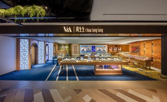全球首間「V&A博物館 x 周生生珠寶概念店」登錄 K11 Musea 創全新購物體驗