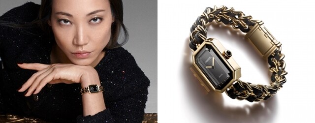 Première 腕錶擁有多個 CHANEL 標誌性設計,又是品牌第一個腕錶系列,時至今日依然時尚優雅 。 Première 腕錶擁有多個 CHANEL 標誌性設計,又是品牌第一個腕錶系列,時至今日依然時尚優雅 。