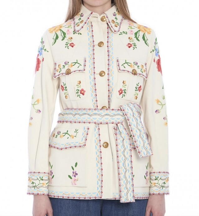 Valentino 花卉外套