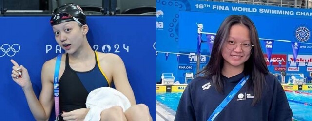 女子游泳選手的泳衣姿　　裸 巴黎奧運2024｜香港游泳運動員張心悅被稱泳壇新星，17 歲游出奧運A 標