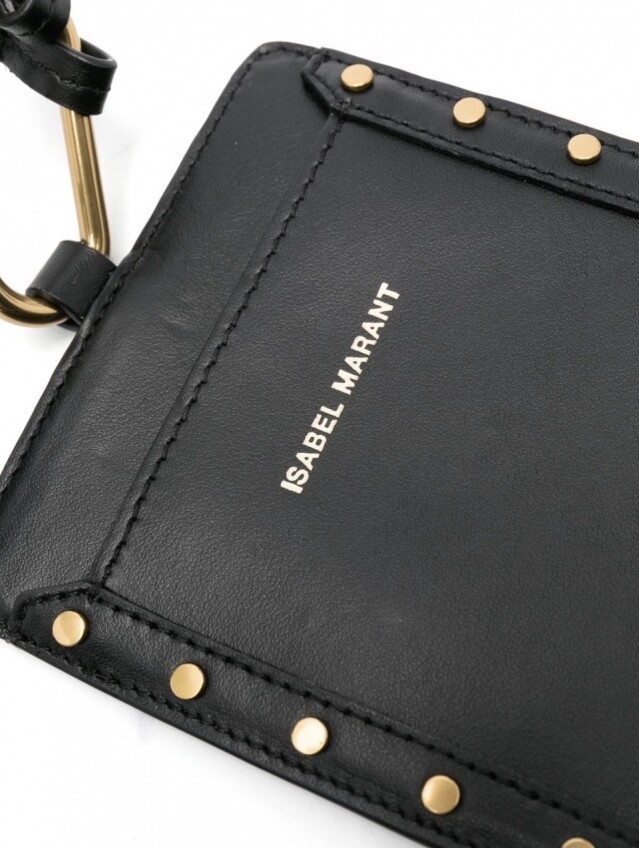 Isabel Marant 皮革卡片套 $2,160