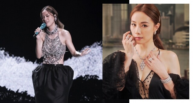 鄧麗欣 STEPHY 金像獎極罕性感顯女人味！網民大讚：「金像獎全場最美女星」