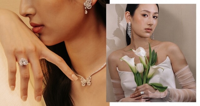 婚戒鑽石切割形狀與新娘個性有關？De Beers Jewellers 訂婚鑽戒及婚嫁珠寶系列，讓新娘隨意襯托出迷人的內在光芒