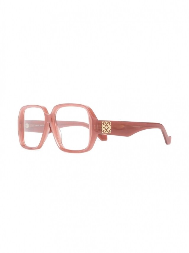 圓臉型眼鏡推薦：Loewe 方框眼鏡 $2,649
