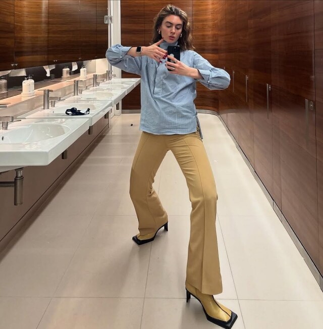 上班也要好好打扮自己！金融界女強人 Kat 的層次感上班穿搭指南，以混搭單品穿出高級感
