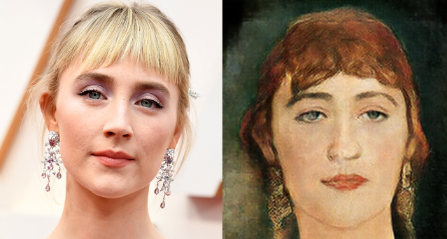 Saoirse Ronan 的油畫像和真人亦十分相似,可見得日本自學程式設計師研發的 AI 程式十分厲害。 Saoirse Ronan 的油畫像和真人亦十分相似,可見得日本自學程式設計師研發的 AI 程式十分厲害。