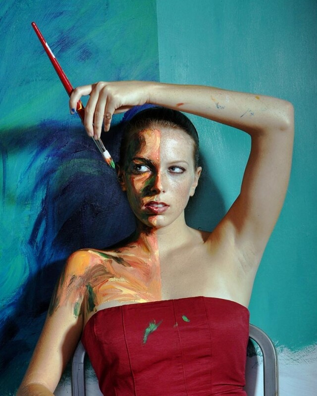 將現實世界化作畫布！美國人體彩繪藝術家 Alexa Meade