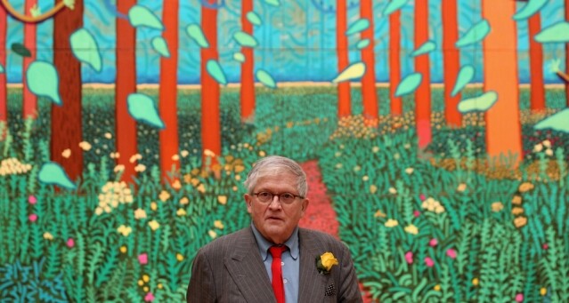 年逾八旬的藝術大師 David Hockney：BIG BANG T.O.P 入伍前要親自拜會