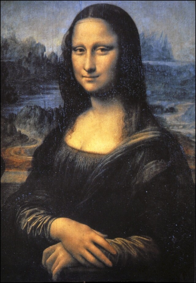達文世繪畫《蒙羅麗莎》時也用上類似手法，專家認為《救世主》是《蒙羅麗莎》的男性版。