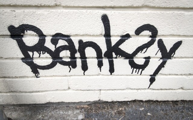 英國塗鴉藝術家 Banksy
