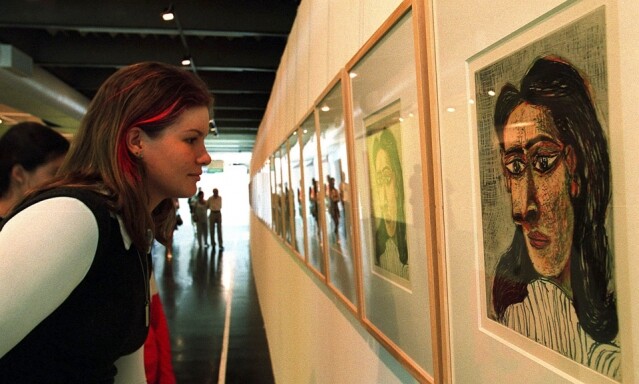 Dora Marr 成為畢加索多幅肖像畫的主角。
