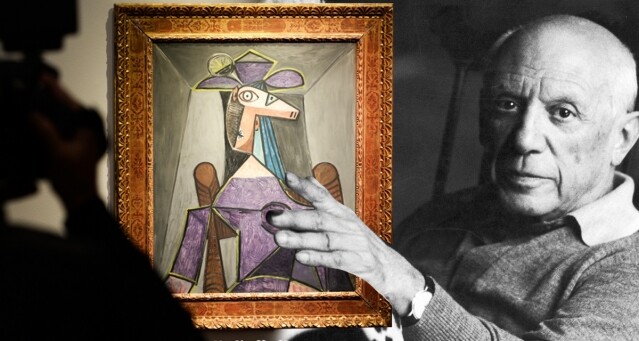 畢加索情人眾多，當中以和 Dora Marr 的一段情最戲劇化，Dora Marr 更成為他多幅肖像畫的主角。