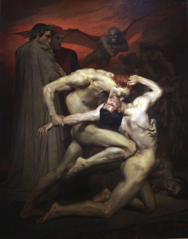 《Dante and Virgil》William-Adolphe Bouguereau