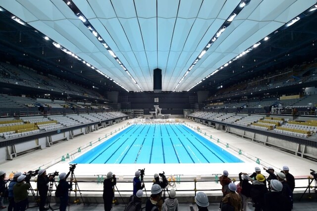 眾多東京奧運場館之一東京水上運動中心