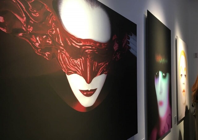 Dior, Art of Color 展覽中展出的 Serge Lutens 作品