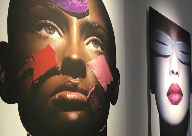 Dior, Art of Color 展覽中展出的 Tyen 作品