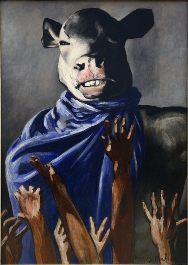 法國巴黎畫家 Francis Picabia 的作品受希臘神話影響。 法國巴黎畫家 Francis Picabia 的作品受希臘神話影響。