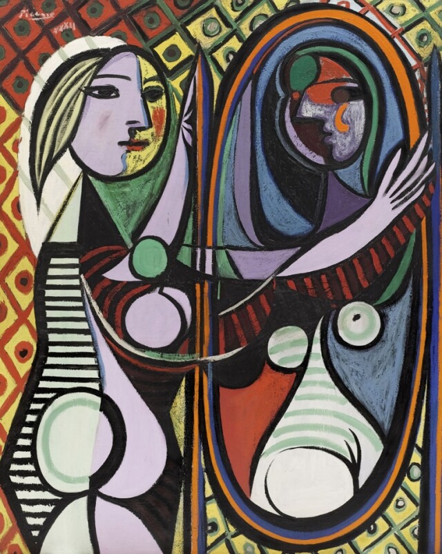 Pablo Picasso Girl before a mirror（Jeune fille devant un miroir）