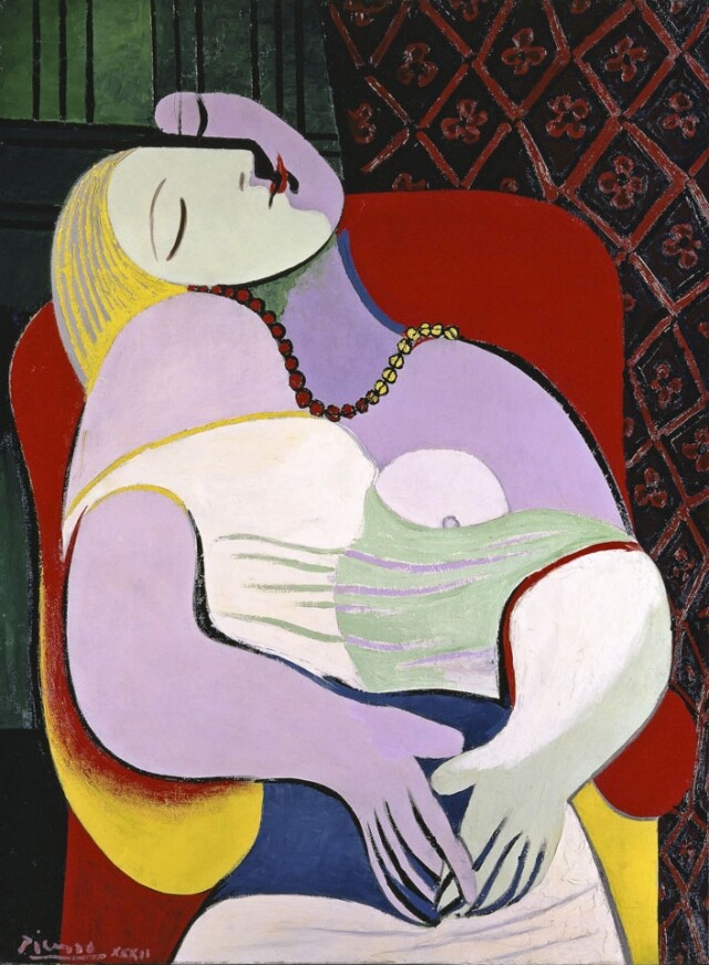 Pablo Picasso Le Reve (The Dream) 1932 Private Collection