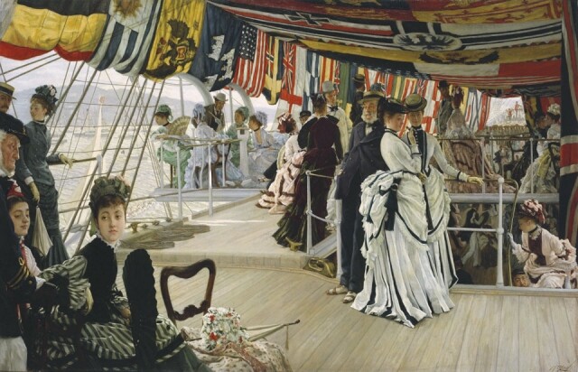 James Tissot（1836-1902）The Ball on Shipboard