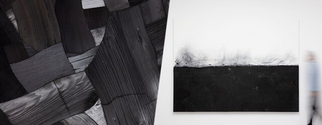 不只是黑色！韓國當代抽象藝術家 Lee Bae 的「木炭」藝術
