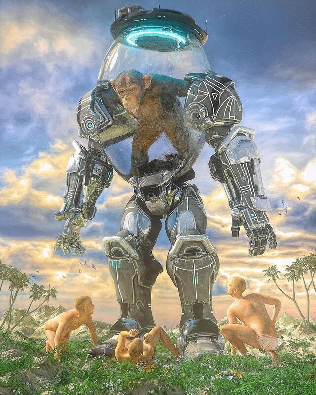Beeple 於 2007 年起,每天都會創作一幅數位藝術作品。 Beeple 於 2007 年起,每天都會創作一幅數位藝術作品。