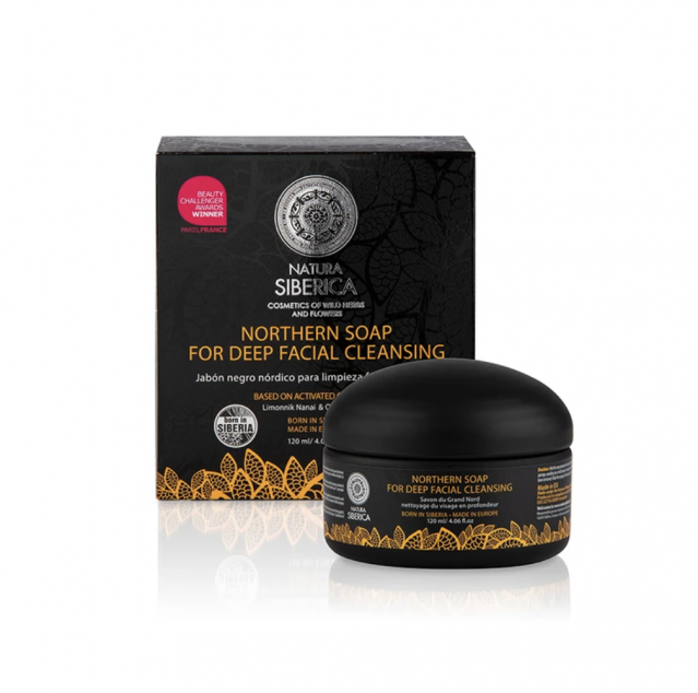 NATURA SIBERICA 有機樺木深層清潔黑皂膜 120ml