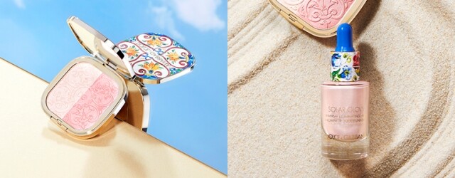高級光澤底妝恩物！必備 Dolce&Gabbana 最新光影粉、光影液打造「夏日微閃妝」