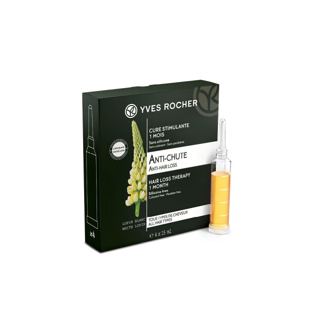 Yves Rocher Hair Loss Therapy 1 Month $350/4 x 15 ml