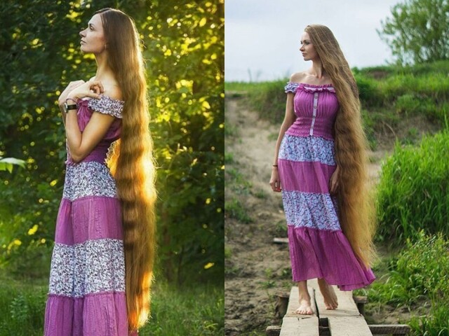 俄羅斯女生 Dashik Gubanova Freckle 自 12 歲開始留長髮後