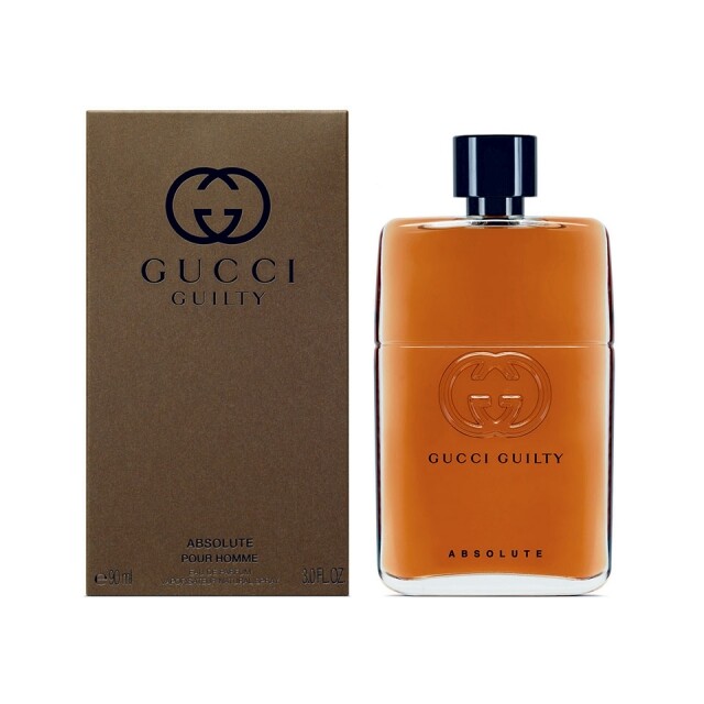 Gucci Guilty Absolute 男士淡香氛 $930/90ml 調香師強調自由的男人味應由創新木味組成,以三款廣藿香油調製而成。 Gucci Guilty Absolute 男士淡香氛 $930/90ml 調香師強調自由的男人味應由創新木味組成,以三款廣藿香油調製而成。