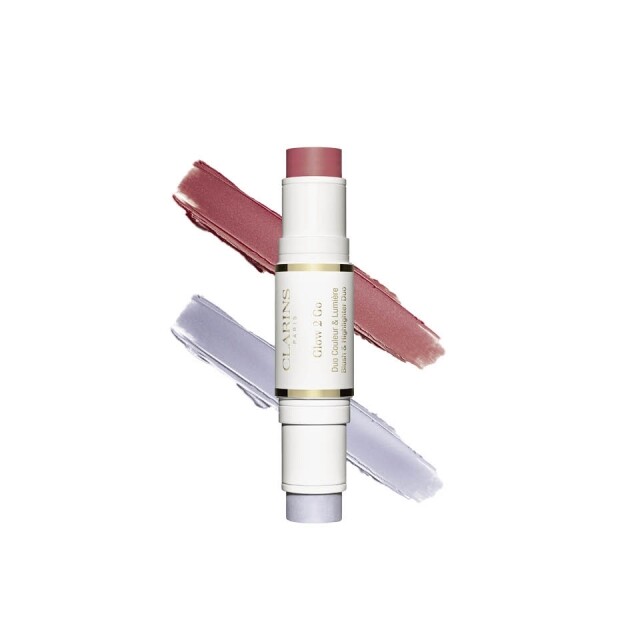 Clarins Glow 2 GO Blush and Highlighter Duo - Holographic $280 Clarins Glow 2 GO Blush and Highlighter Duo - Holographic $280
