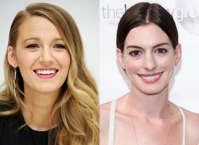 Blake Lively 屬於暖調皮膚;而 Anne Hathaway 的膚色則屬於冷調。 Blake Lively 屬於暖調皮膚;而 Anne Hathaway 的膚色則屬於冷調。