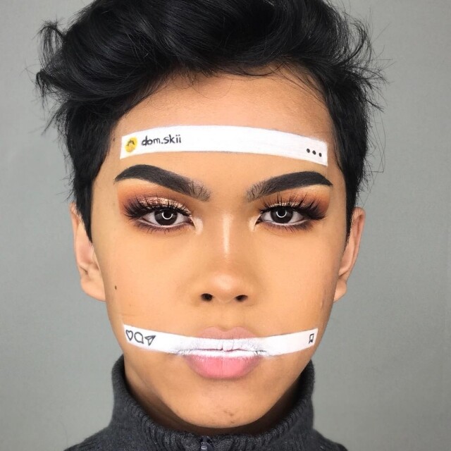 這個 #pictureperfect 「化妝不修圖」運動由澳洲化妝師 Dominic Porras 帶起，