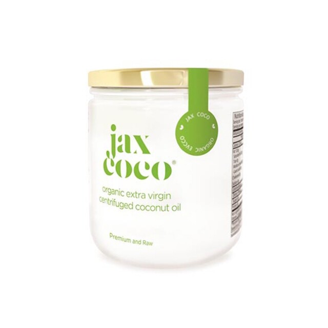 Jax Coco 同樣推出有機初榨離心萃取純椰子油，則取自菲律賓最優質的椰子，不含人造色素及香料。製作過程中採用特別的三重離心萃取技術，確保椰子不會經過高溫處理，以保留椰子中最多的營養價值。