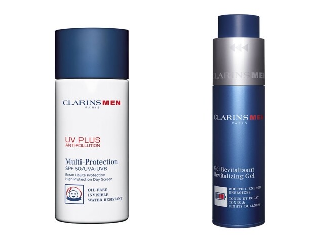 Clarins 全效保護防曬液質地無油透薄，而且攜帶方便，適合每天使用