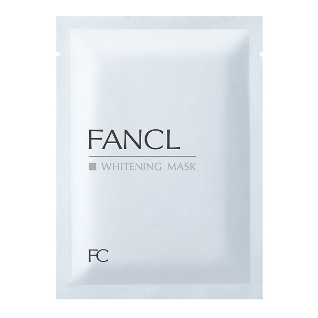 好用保濕面膜推薦 2022：Fancl 祛斑淨白精華面膜