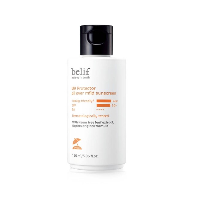 belif UV Protector All Over Mild Sunscreen SPF50+/PA++++ belif UV Protector All Over Mild Sunscreen SPF50+/PA++++