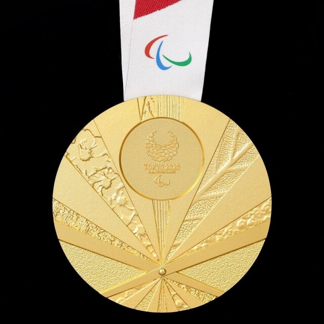 2020 東京殘奧會的獎牌設計