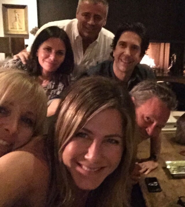Jennifer Aniston 的 Instagram 上經常發現《老友記 Friends》拍檔的影縱
