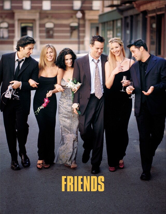 Jennifer Aniston 與《老友記 Friends》一眾主角幕前幕後都是老友