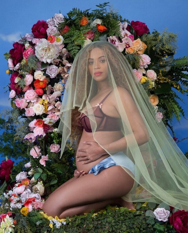 Beyoncé 最經典的孕婦照