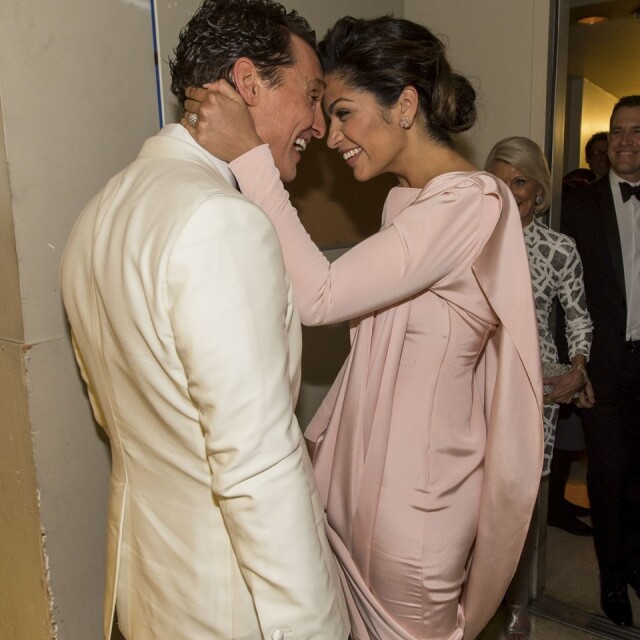 Matthew McConaughey 和 Camila Alves