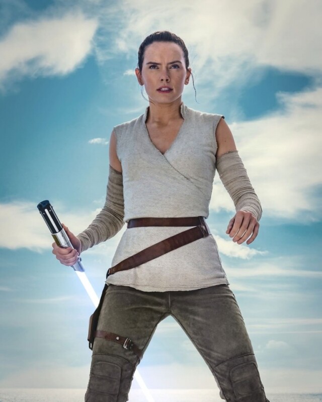 10 大電影女角色 6 :《星球大戰》系列-Rey Skywalker