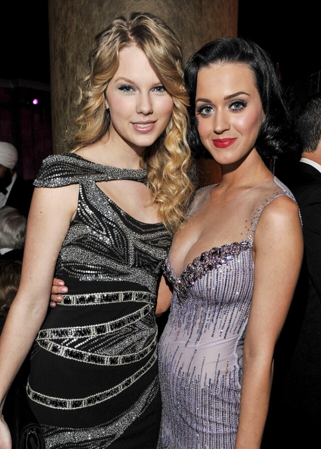 Taylor Swift 和 Katy Perry 如今友情不再