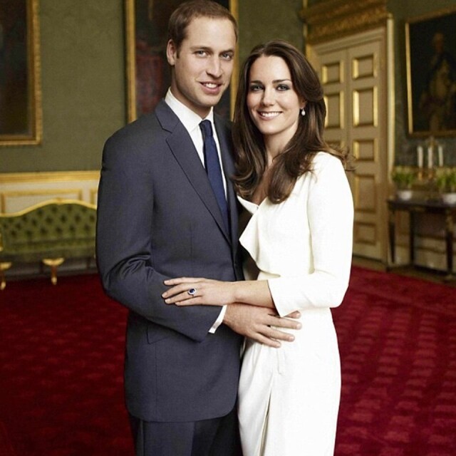 Kate Middleton 就連珠寶首飾都是以中價品牌示人，耳上戴的是 Links of London 的設計，大方而優雅。