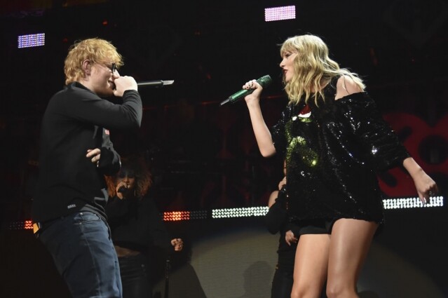 Taylor Swift 和 Ed Sheeran 的深厚感情早已不是秘密，最早兩人透過 Taylor 的經紀人介紹而認識，交談後發現對方和自己的個性很投契