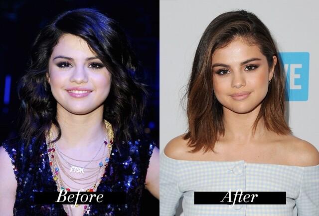 Selena Gomez 眉毛前後不同 Selena Gomez 眉毛前後不同